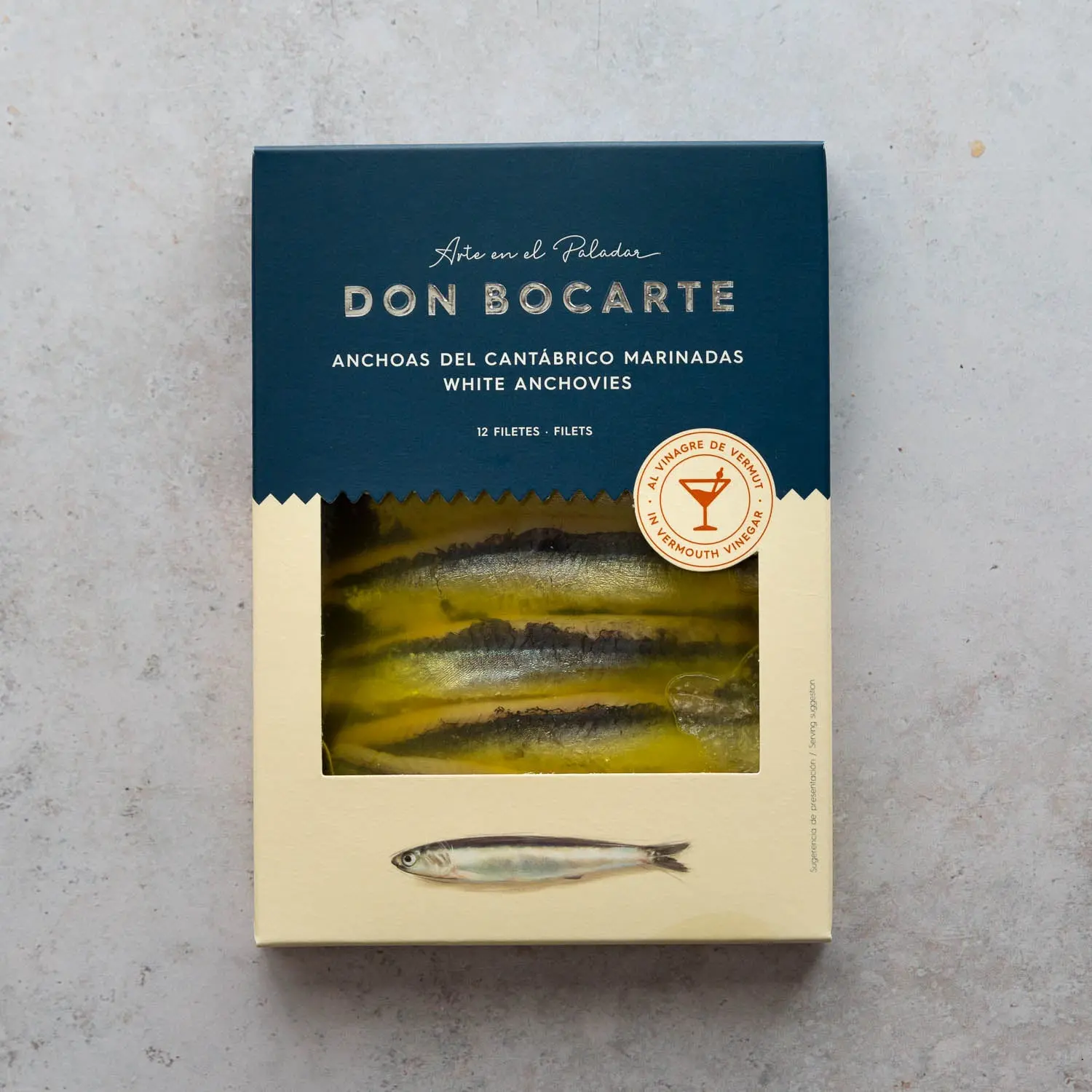 Don Bocarte White Anchovies in Vermouth Vinegar